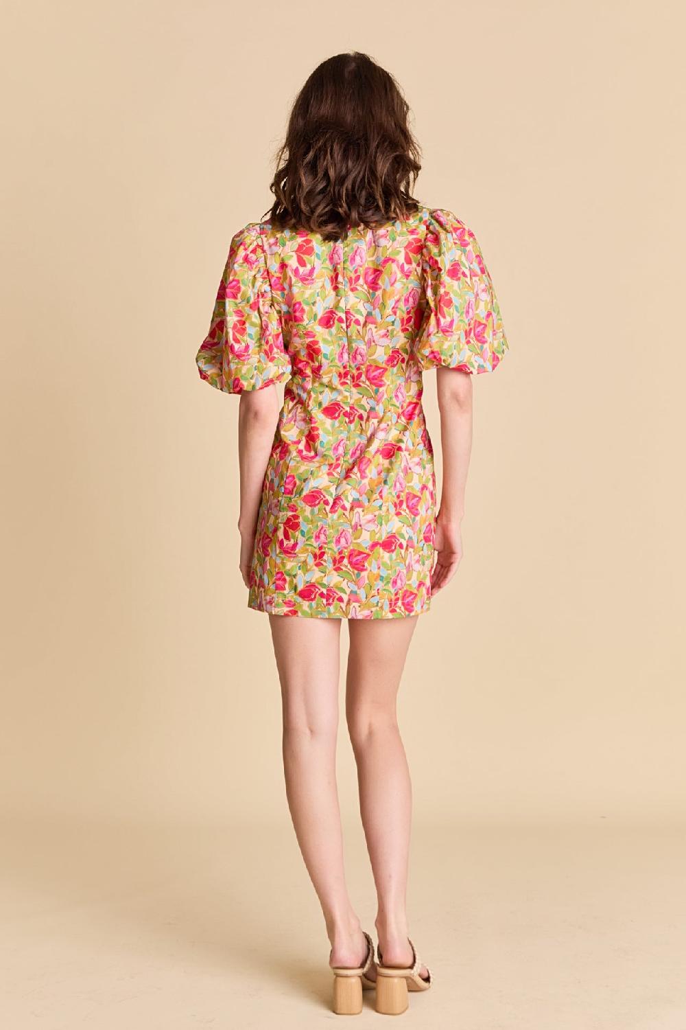 Endless Rose Floral Print Mini Dress MULTI
