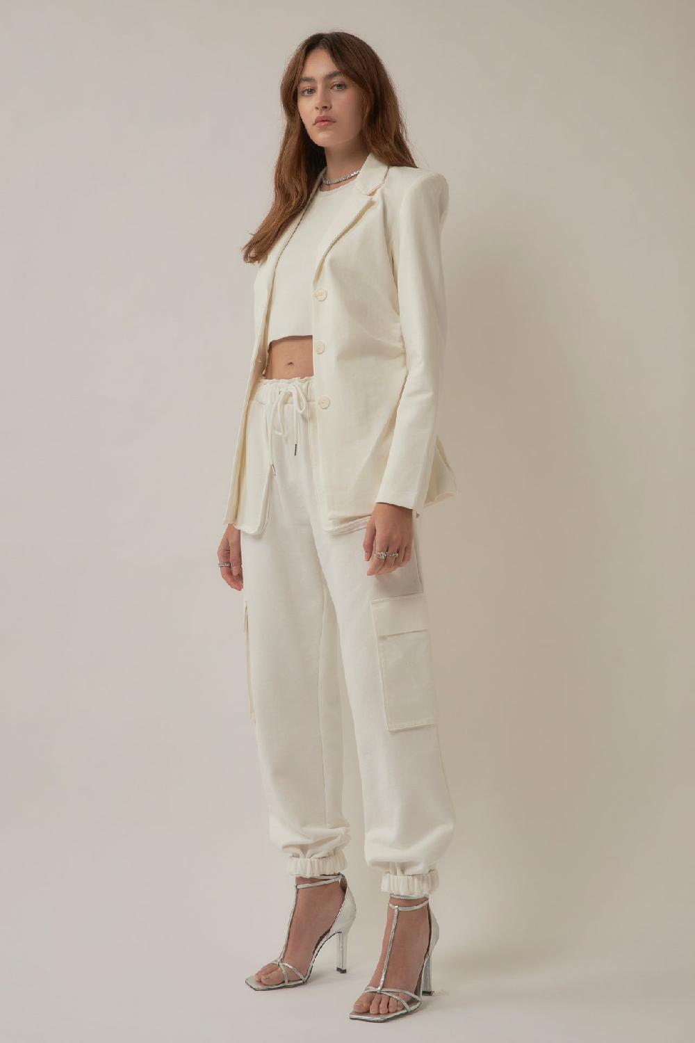 Endless Rose Pockets Detail Loungewear Pants BLACK