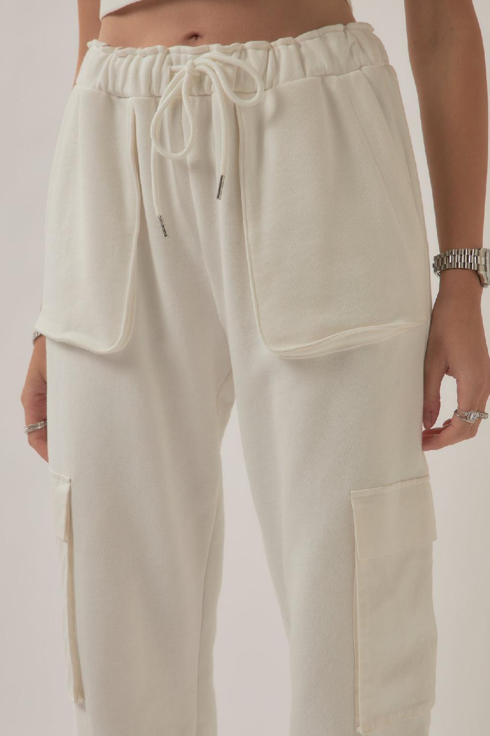 Endless Rose Pockets Detail Loungewear Pants BLACK
