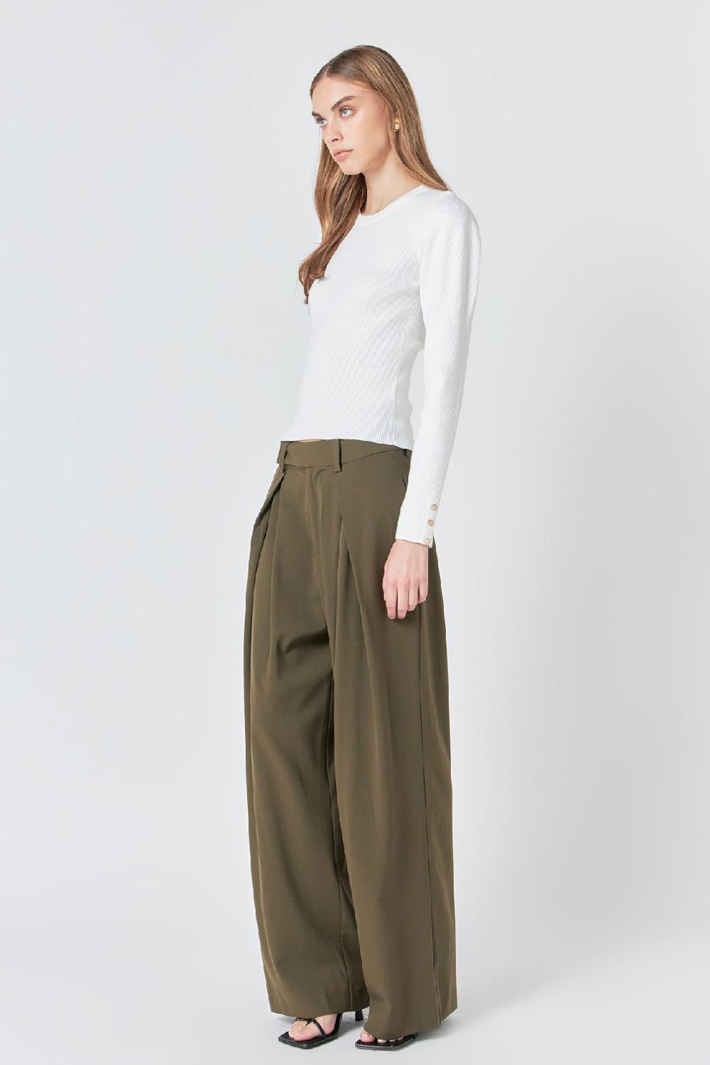 Endless Rose Puff Sleeve Top CREAM