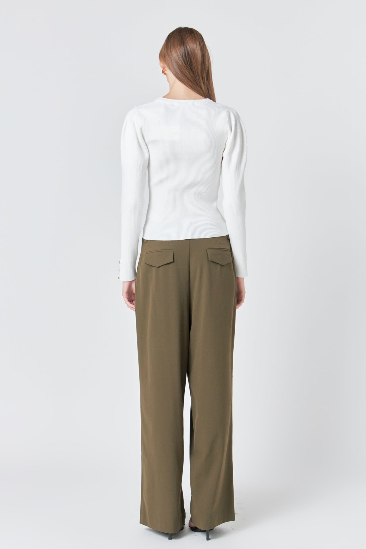 Endless Rose Puff Sleeve Top CREAM