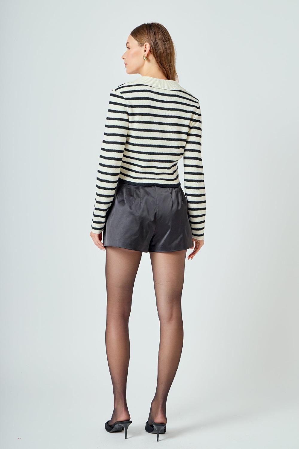 Endless Rose Satin Shorts BLACK