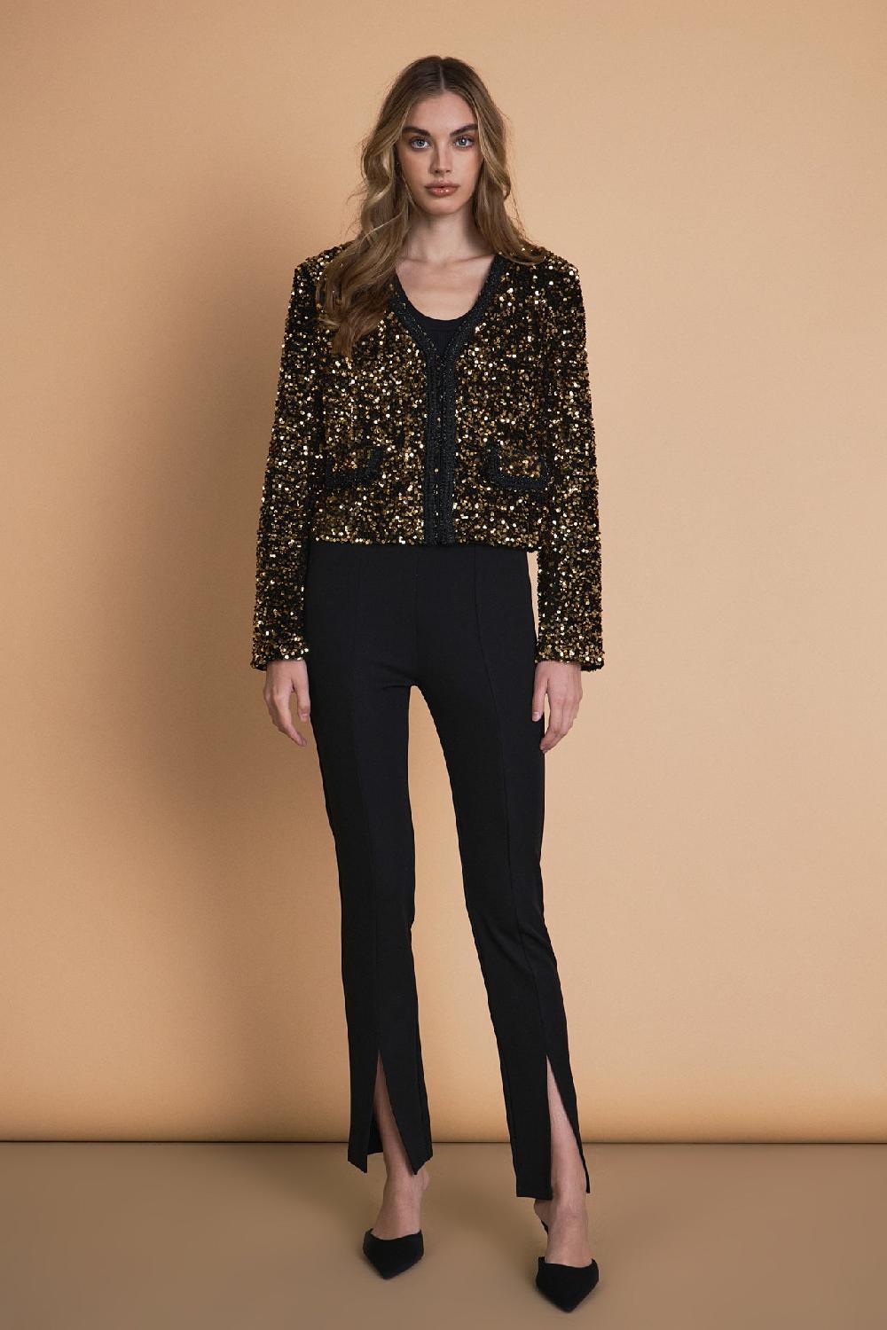 Endless Rose Sequin Jacket GOLD