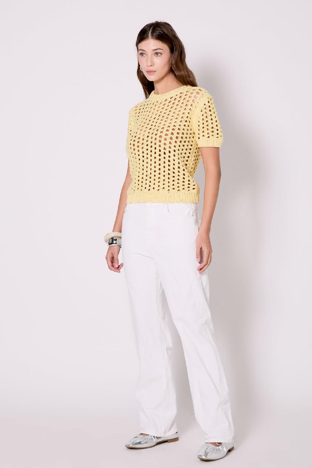 Endless Rose Sequins Knit Top BUTTER