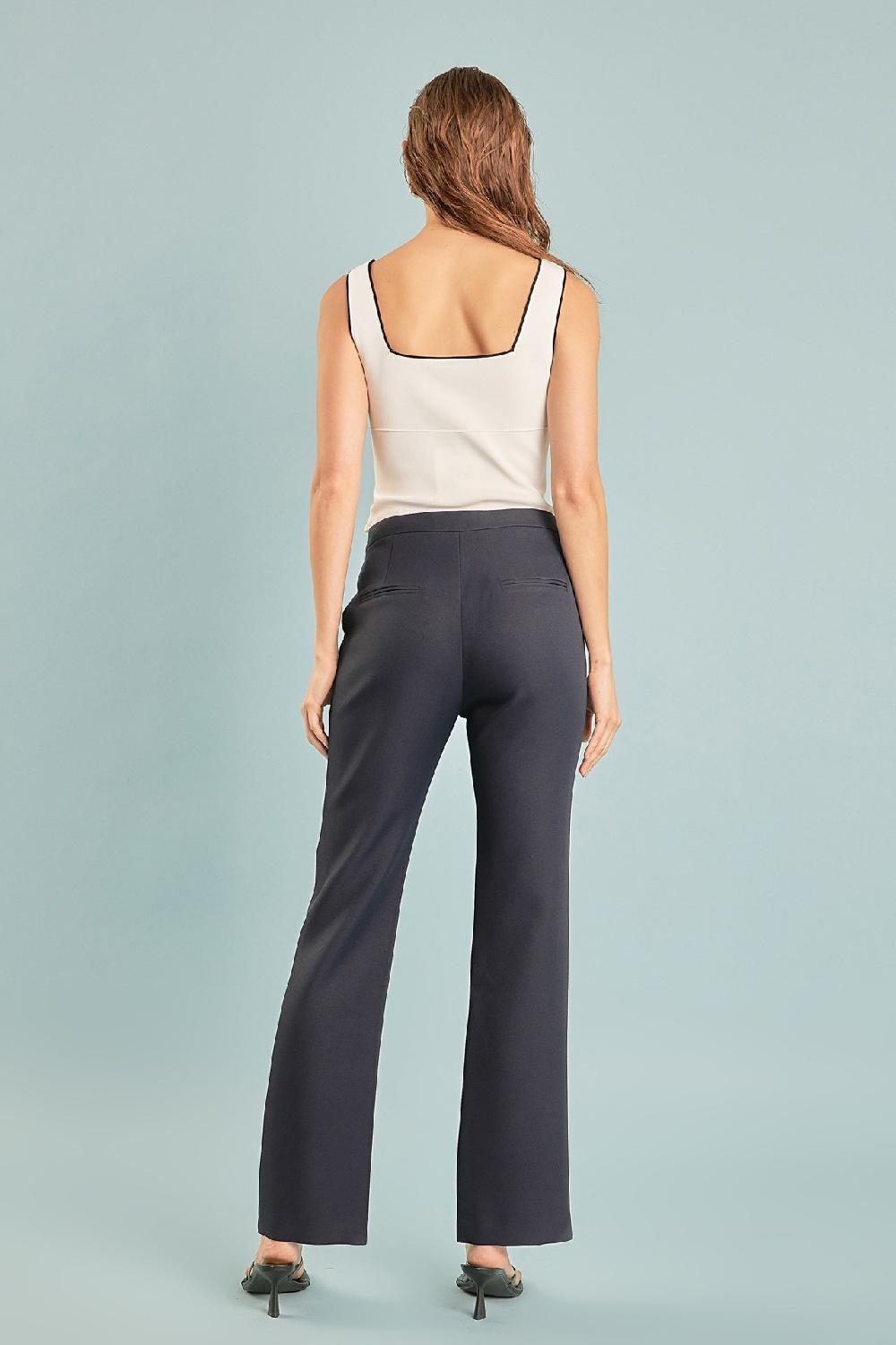 Endless Rose Slim Fit Trouser NAVY