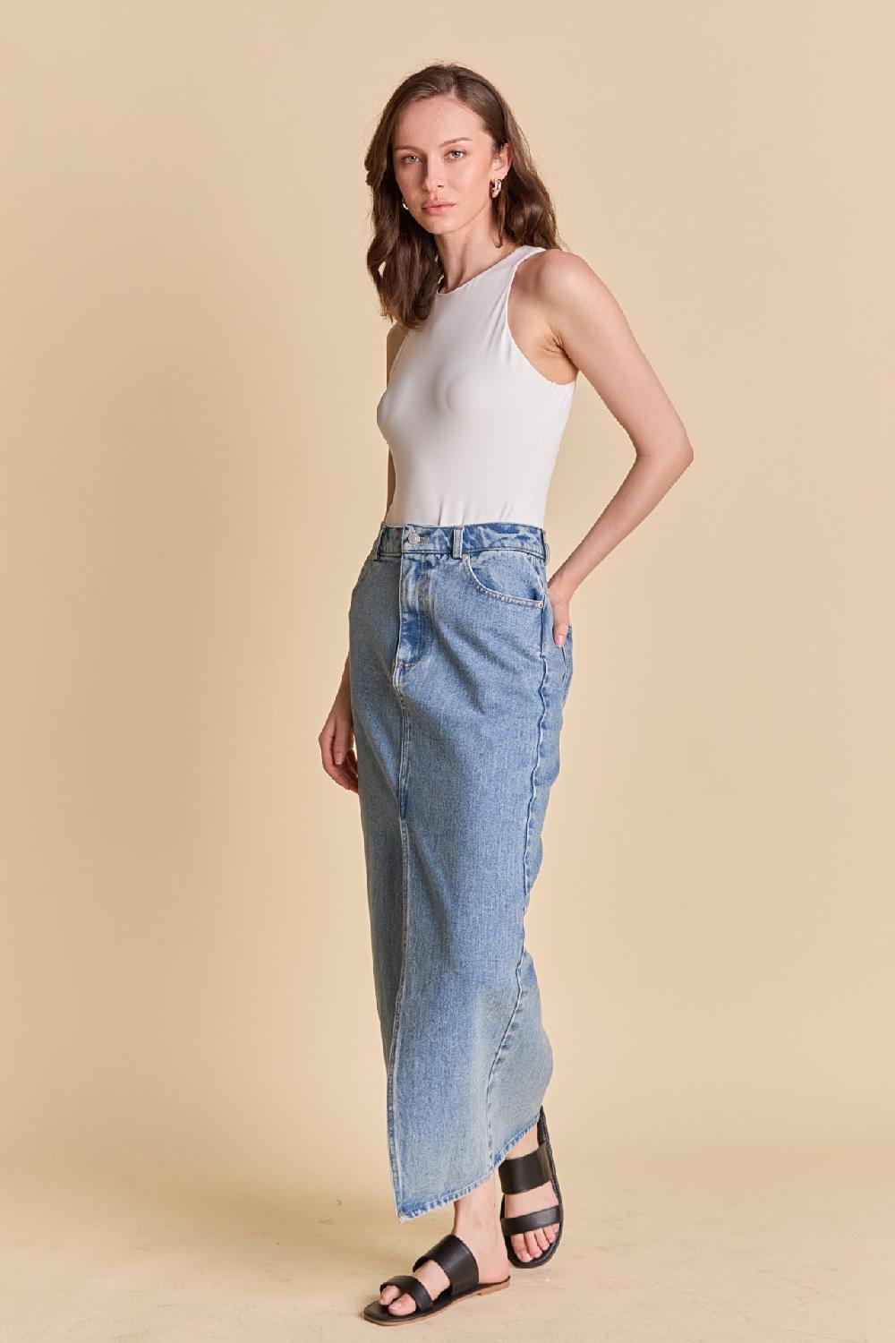 Endless Rose Solid Body Suit WHITE