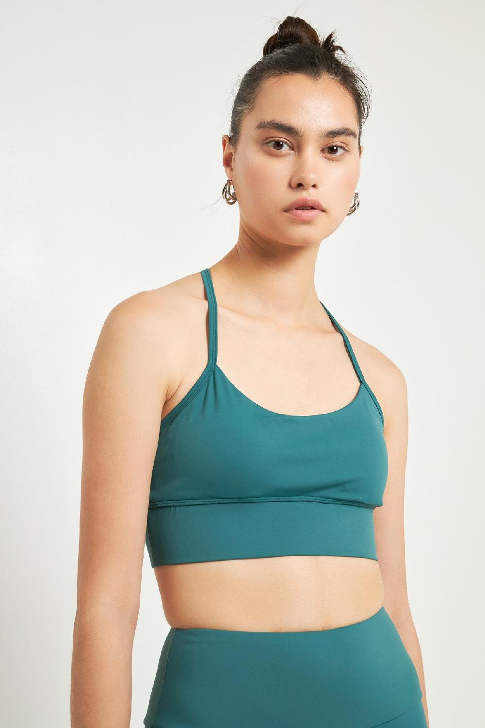 endless rose Sports Bra PETROL