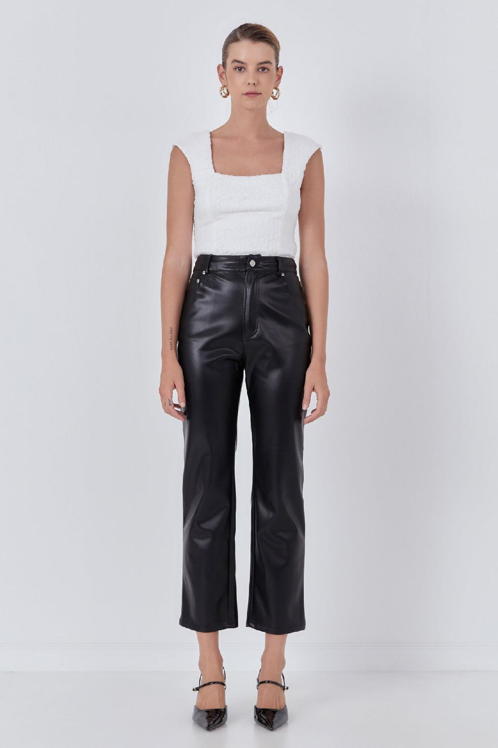 endless rose Textured Tulle Top WHITE