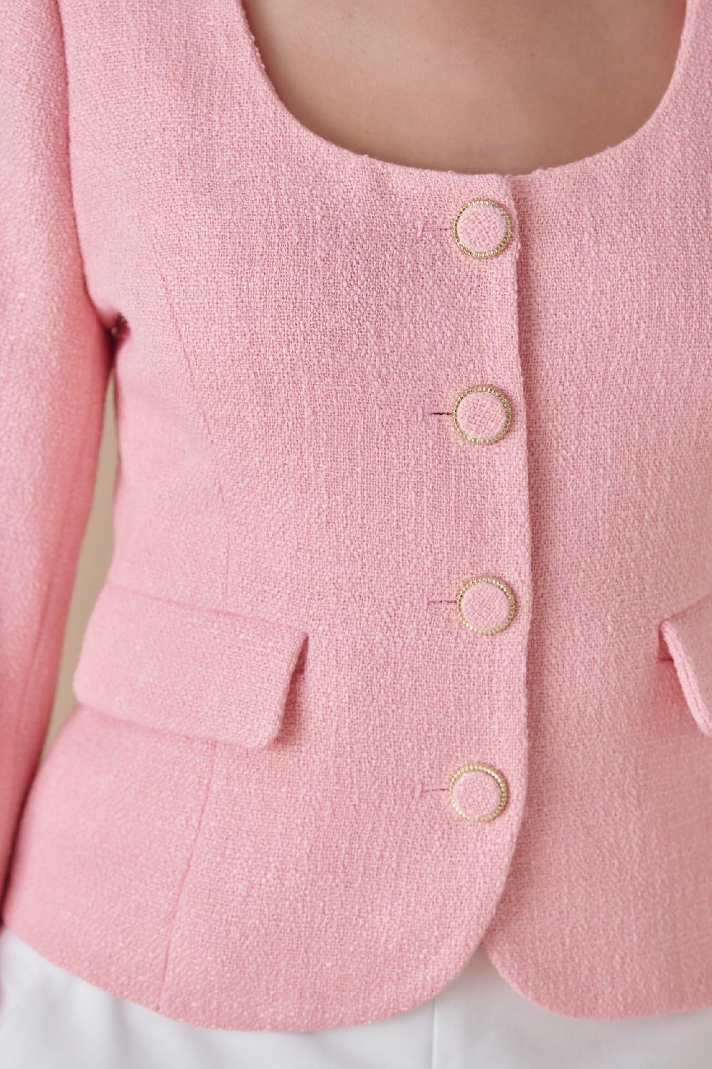 Endless Rose Tweed Jacket PINK