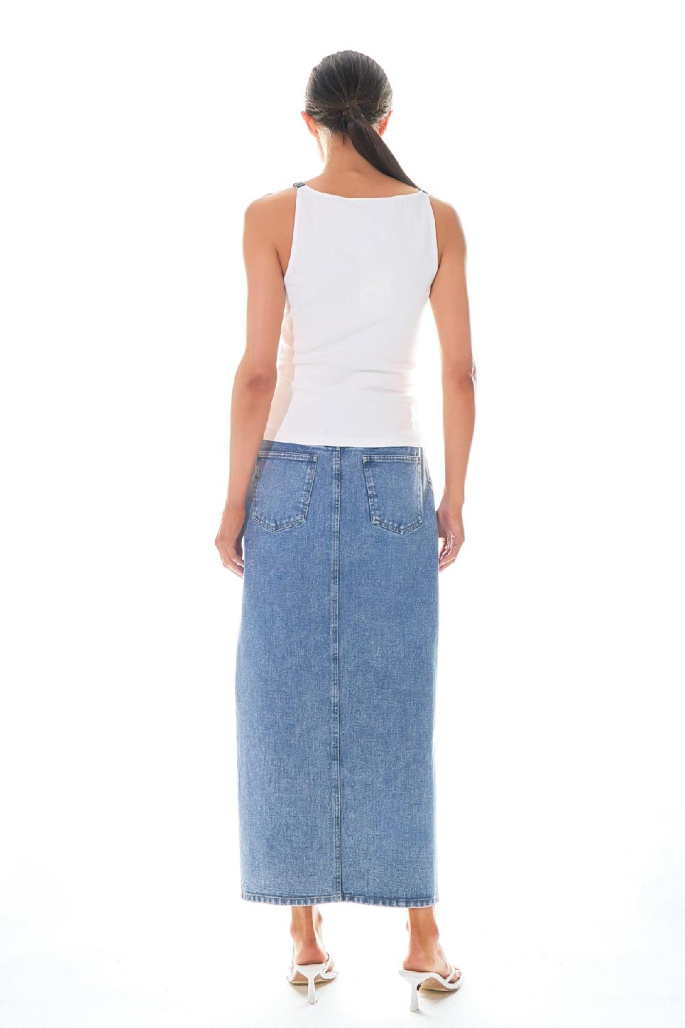 Endless Rose Western Belt Tank Top BLACK