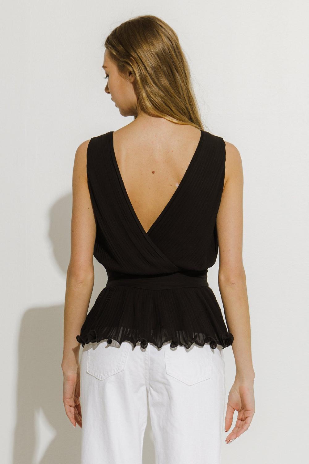 Endless Rose Women Woven Blouse BLACK