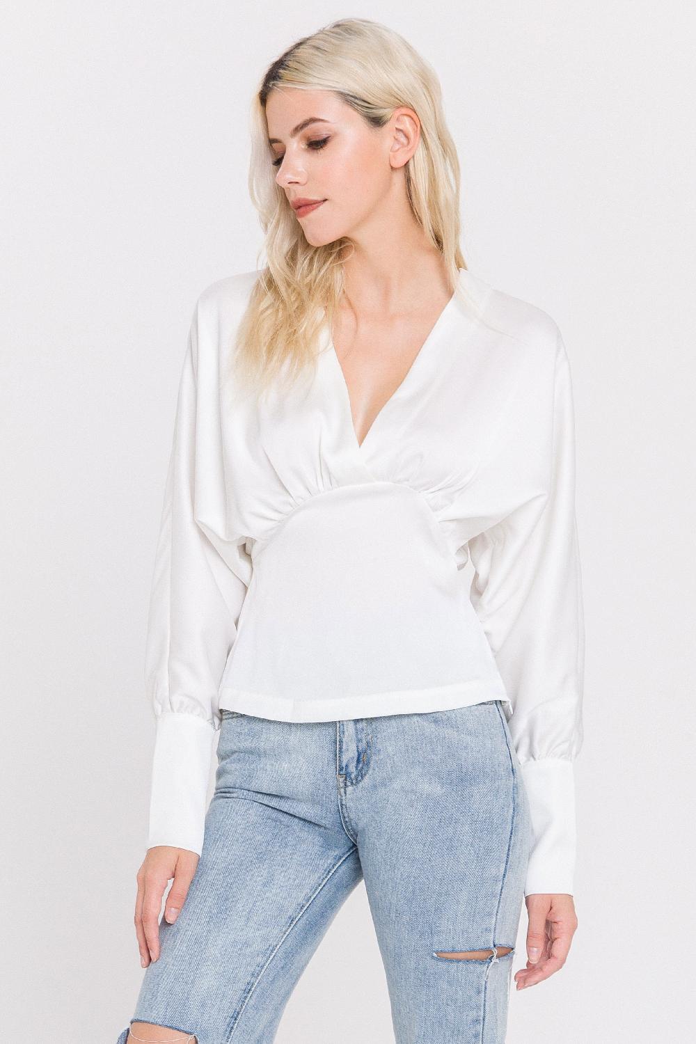 Endless Rose Women Woven Blouse WHITE