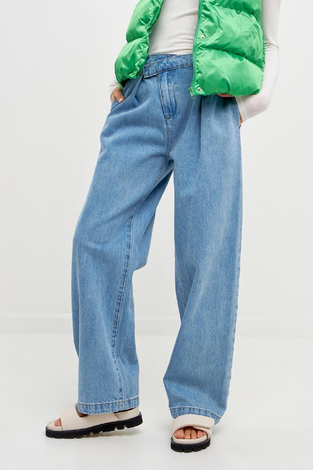 Endless Rose Wrapped Detail Jean DENIM