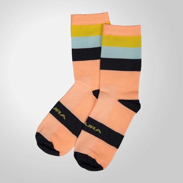 Endura Bandwidth Socks - Neon Peach