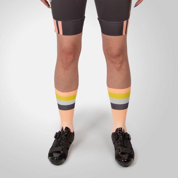 Endura Bandwidth Socks - Neon Peach