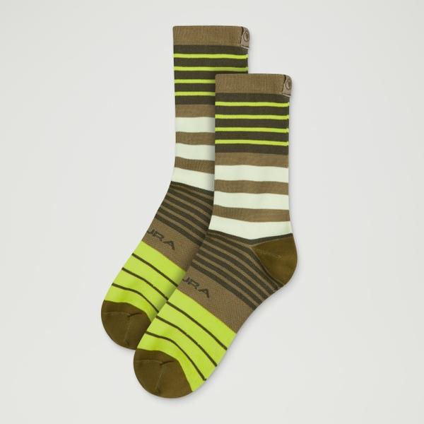 Endura Block Socks - Tweed Green
