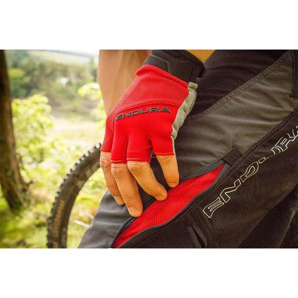 Endura Hummvee Plus Mitts II - Red