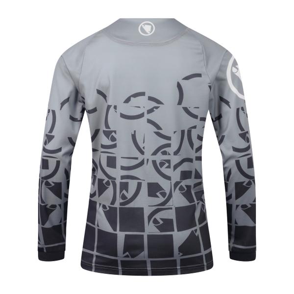 Endura Kids MT500 Ltd L/S Print Jersey - Black