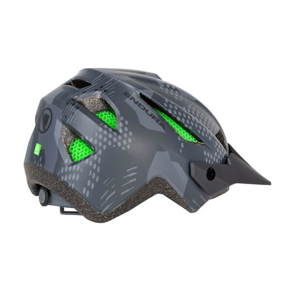 Endura Kids's MT500 Helmet - Grey Camo