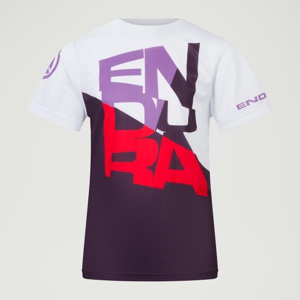 endura Kids SingleTrack Core Tee - Aubergine