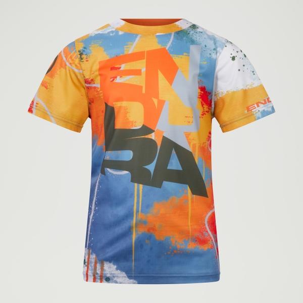 endura Kids SingleTrack Core Tee - Mustard Yellow