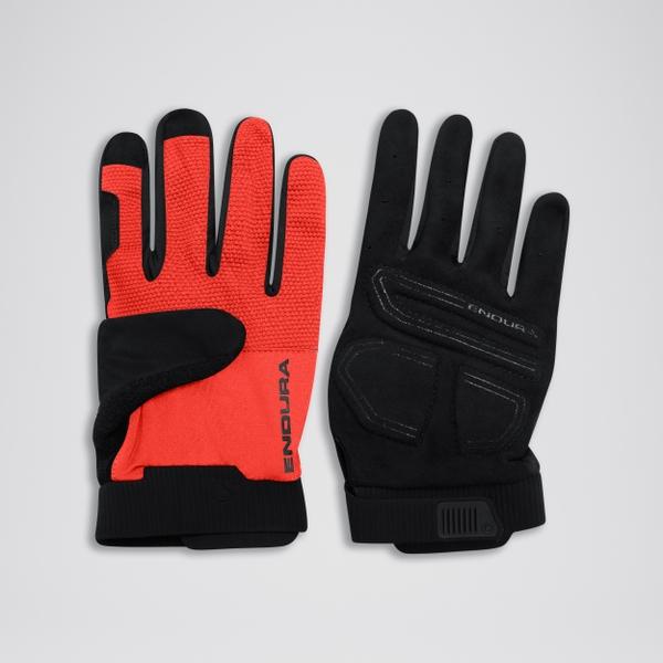 endura Loop Full Finger Gloves - Flame Red