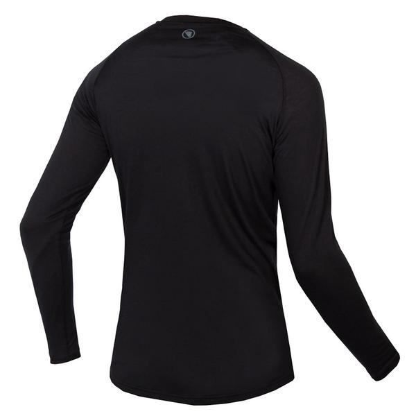 Endura Men's Baabaa Blend L/S Base Layer - Black
