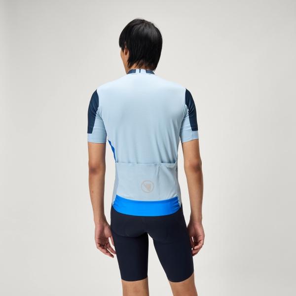 Endura Men's FS260 Print S/S Jersey - Ink Blue
