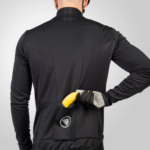 Endura Men's FS260 Roubaix Jersey - Black