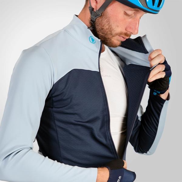 Endura Men's FS260 Roubaix Jersey - Ink Blue