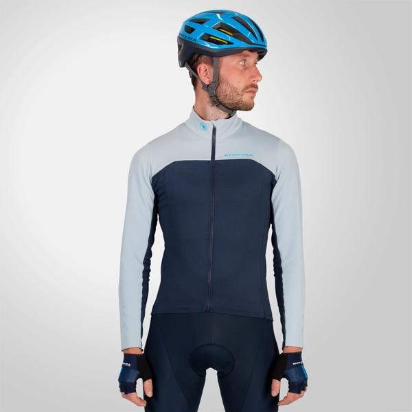endura Men's FS260 Roubaix Jersey - Ink Blue