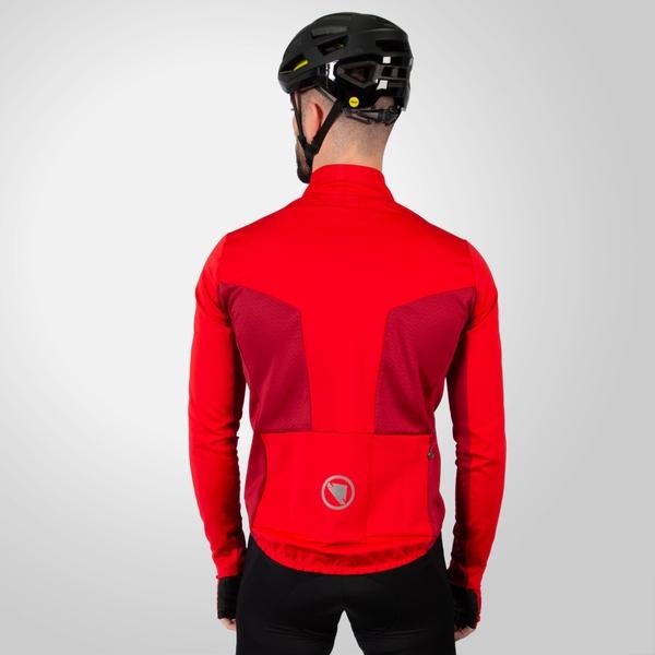 Endura Men's FS260 Roubaix Jersey - Rust Red