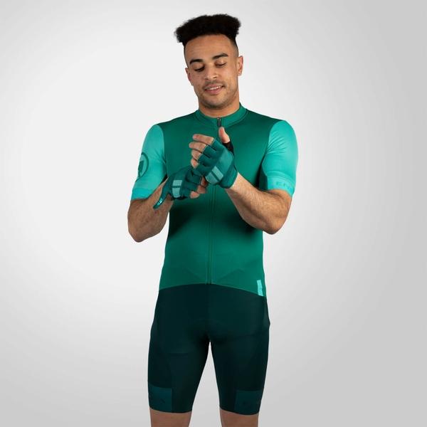endura Men's FS260 S/S Jersey - Emerald Green