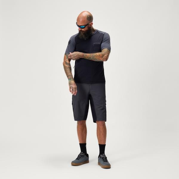 Endura Men's GV500 Foyle Tech Tee - Black