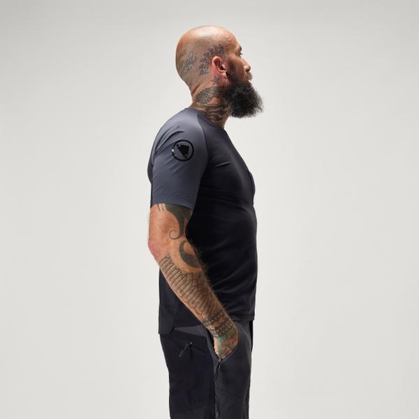 Endura Men's GV500 Foyle Tech Tee - Black