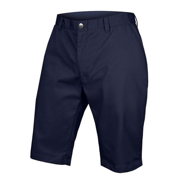 endura Men's Hummvee Chino Shorts (With Liner) - Navy
