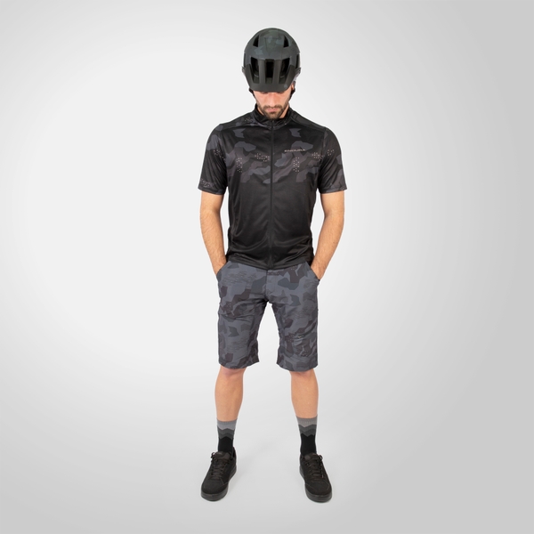 Endura Men's Hummvee Ray S/S Jersey - Black
