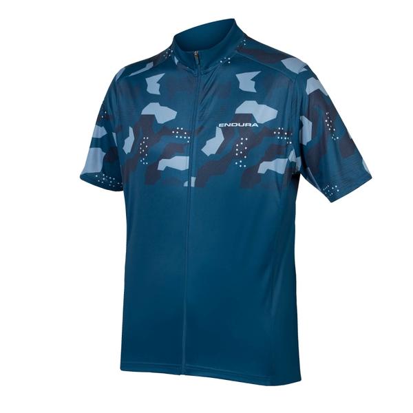 endura Men's Hummvee Ray S/S Jersey - Blueberry