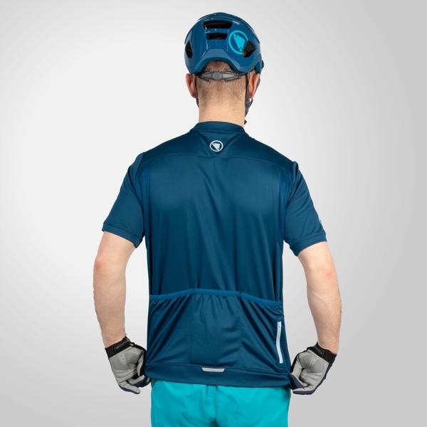 Endura Men's Hummvee S/S Jersey II - Blueberry