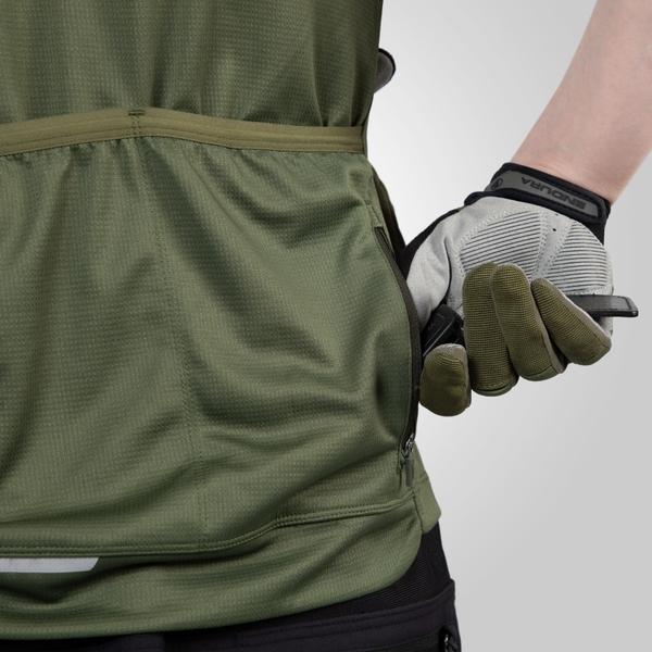 Endura Men's Hummvee S/S Jersey II - Olive Green