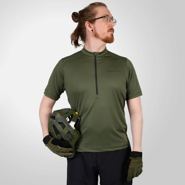 endura Men's Hummvee S/S Jersey II - Olive Green