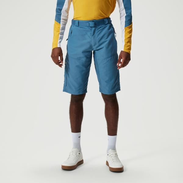 endura Men's Hummvee Shorts (With Liner) - Blue Steel