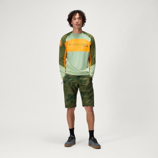 Endura Men's Hummvee Shorts (With Liner) - Tonal Olive