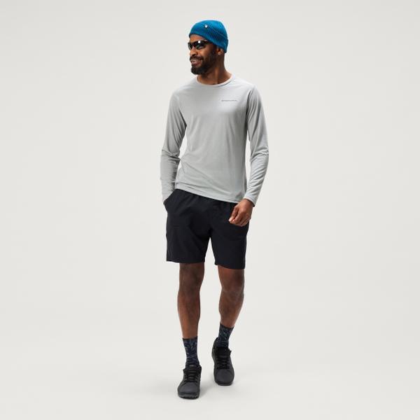 Endura Men's Loop L/S Tech Tee - Dreich Grey
