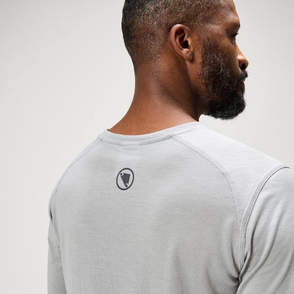 Endura Men's Loop L/S Tech Tee - Dreich Grey
