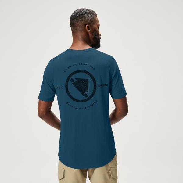 Endura Men's Loop S/S Tech Tee - Barra Blue