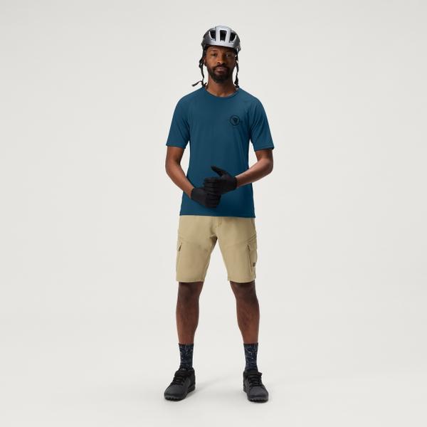 Endura Men's Loop S/S Tech Tee - Barra Blue