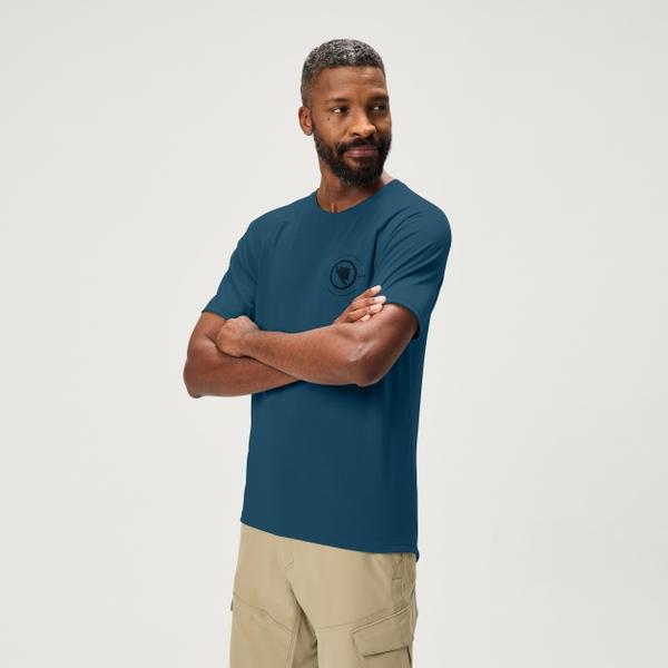 Endura Men's Loop S/S Tech Tee - Barra Blue
