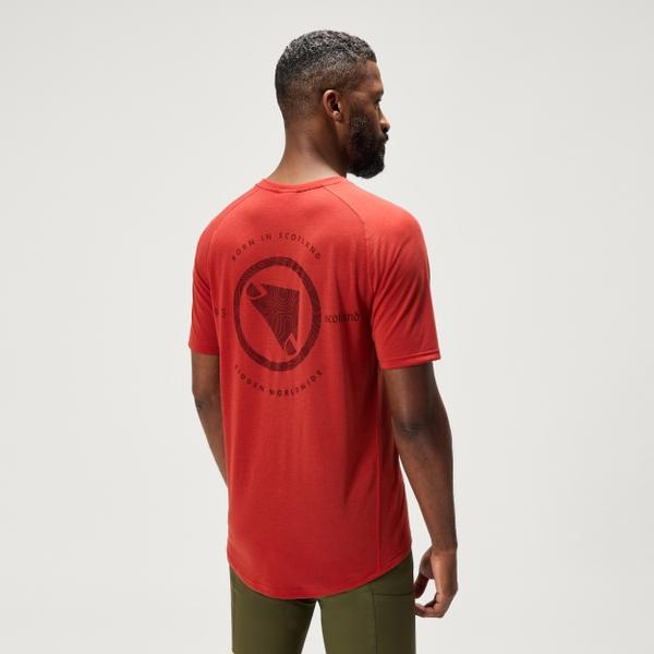 Endura Men's Loop S/S Tech Tee - Brick