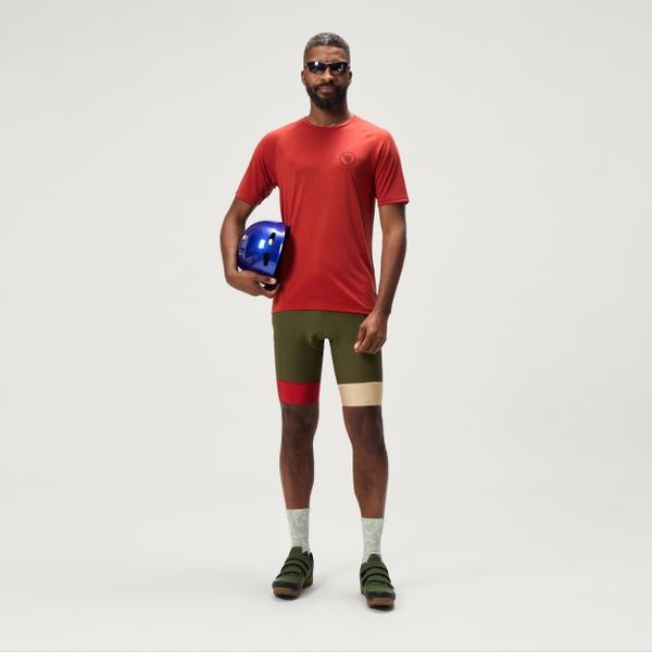 Endura Men's Loop S/S Tech Tee - Brick